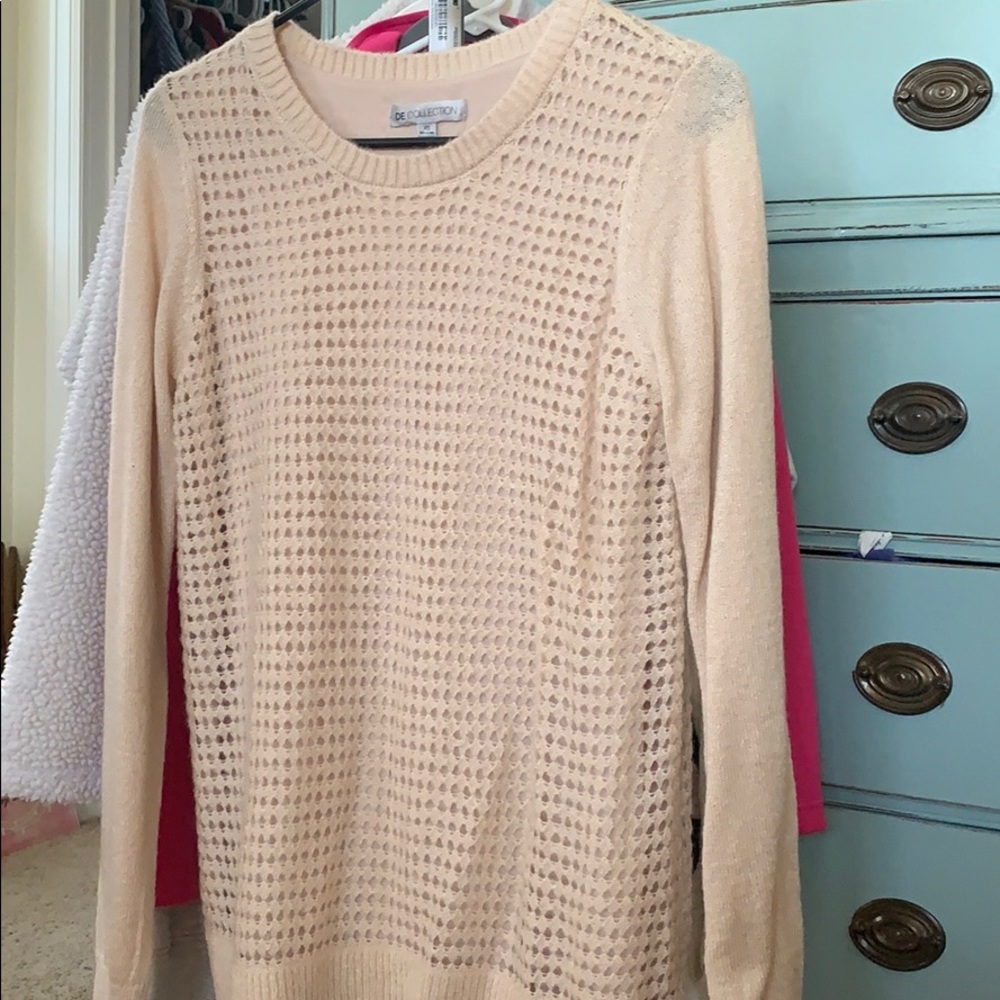 Cream sweater